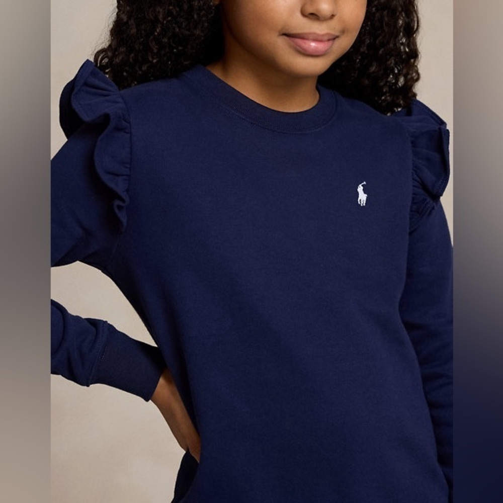 Polo Madras-Skirt Fleece Dress kids 16 - Picture 5 of 9